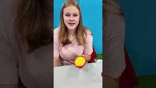 Assistant Makes DIY Red Yellow and Blue Sand Art 