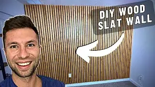 How To Build A Wood Slat Wall (Step-By-Step)