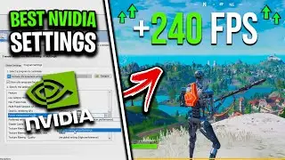 Boost FPS & Reduce Input Delay By Changing These Nvidia Settings! (Season 5)