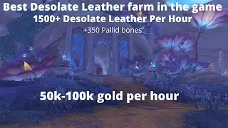 Best Heavy Desolate Leather and Pallid Bone farm in the game | WoW Shadowlands