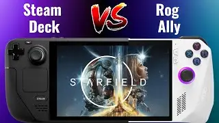 Starfield | Steam Deck Vs Rog Ally Ryzen Z1 Extreme