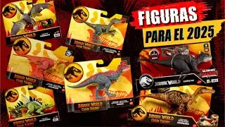 Nuevas Filtraciones de Figuras de Jurassic World para el 2025 | Nuevos Dinosaurios y Nuevas Especies