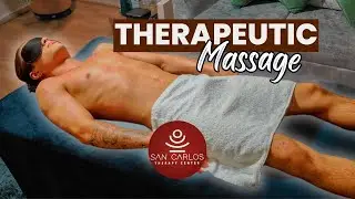 #asmrmassage Dance Teacher needs a therapeutic Massage on his back and neck.