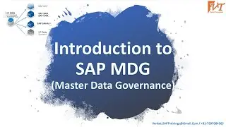 SAP Master Data Governance || Day 2 Demo || 21 02 2021