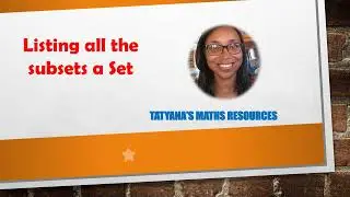 Listing the subsets of a set