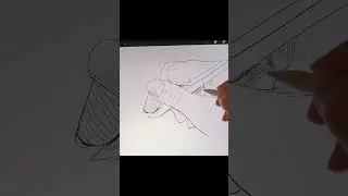 Quick hand and pencil sketch #drawing #procreate #handdrawing