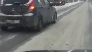 На ручнике по городу.