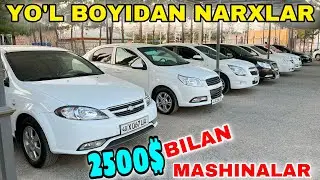 Mna siz kungan nahlar va mashinalar yo'l bo'yidan