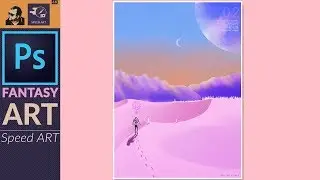 Fantasy Artwork in Adobe Photoshop CC | Speed Art
