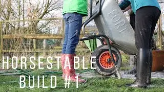 TIMELAPSE - Horse stable build #1