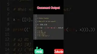 Practice Tricky Python Problem 24