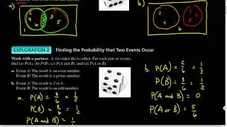 Alg2.10.04 Probability of Disjoint and Overlapping Events