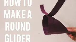 How to make round glider || Make your craft ||