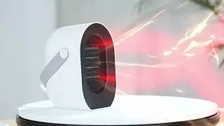 Fan Heater Electric Heater with 1200W/600W Heating Modes, Portable Heaters for Home