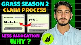 Grass Airdrop season 2 claim | Grass Airdrop Allocation | Grass Airdrop new update 