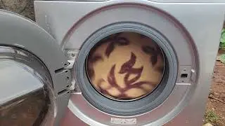 Complete naked spin ; WASHER ON SPIN CYCLE