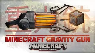 How to make a GRAVITY GUN in MINECRAFT