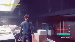 Проверка трансляций в игре Control с помощью Nvidia через мобильный интернет.
