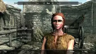 Skyrim Character Creation Female Nord (Xbox no mods)