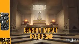 Genshin Impact Rx 590 GME (VERY HIGH GRAPHICS 1080p)
