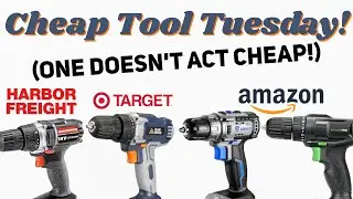 Best Cordless 18V Drill Kit Under $40 Cheap Tool Tuesday! 