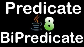 Java8 predicate functional interface with example | BiPredicate functional interface with example