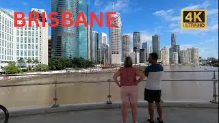 Brisbane, Australia: Walking Kangaroo Point Bridge and Botanic Gardens