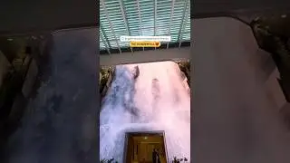 Wonderfalls in Singapore Airport #singapore #singaporeairport #travel #falls #worldtour #trending