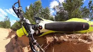 История одной маленькой горы или кто быстрее убьет свой мотоцикл. Hard enduro в Полоцке