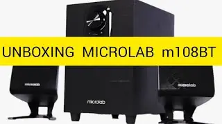 Unboxing Microlab M108BT 2021