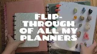 FLIP-THROUGH OF ALL MY CURRENT HAPPY PLANNERS! || SEEK MAGIC PHOTO JOURNAL FLIP-THROUGH