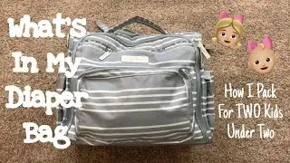 What’s In My DIAPER BAG - TODDLER AND BABY EDITION! // How I Pack For TWO Kids Under Two