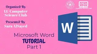 How To Use Microsoft Office Word: Part 1!