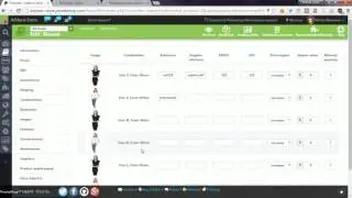 Quick Combinations Editor - mass update module PrestaShop [2]