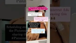 What I do each week for my Pinterest Marketing