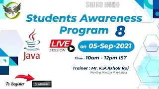 Java Tutorials | Java Programming | MJIT Students Awareness Program 8