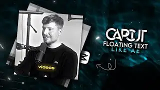 How to create floating text  | ae like text in capcut | Glow Edits
