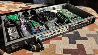 C L E A N  -  1U pfSense router [user build]
