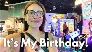 VLOG 25: WHAT I DID FOR MY BIRTHDAY (and my real age...) | Katie Carney