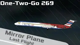 One-Two-go Airlines flight 269 Animation Mirror Plane Last Flight