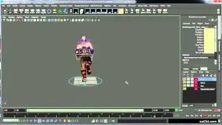 Creating A Run Cycle In Maya (ART) -Part 5