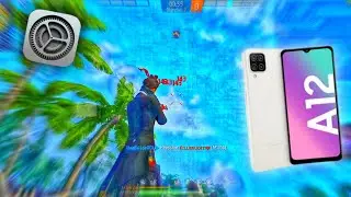My Complete Settings⚙⚡Samsung Galaxy A12📲😍 Hud+Dpi+Sensi🇨🇮🔥