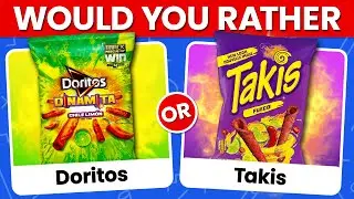 Would You Rather…? Junk Food Edition 🍟🍕🍩