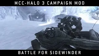 Halo MCC: Halo 3 Campaign Mod - Battle For Sidewinder