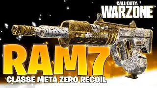 *ZERO RECOIL* A RAM 7 É o META DAS PRIMÁRIAS PARA RESSURGÊNCIA!! | MELHOR CLASSE RAM 7 WARZONE