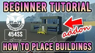 How to make and place buildings in Stormworks (Engineer Explains)