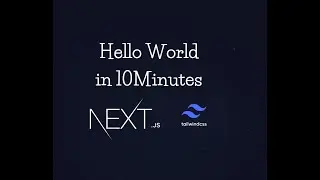 Next.js Tailwind CSS setup tutorial in just 10MINUTES!!! | Next.js and Tailwind CSS starter template