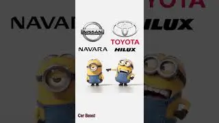 Toyota Hilux Vs Nissan Navara minions style fun