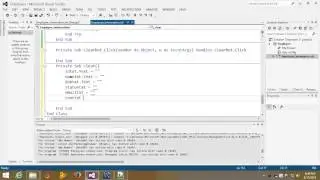 Visual Basic Net Tutorial with MySql database 10 Clear Button using Function
