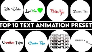 Alight motion text effect | text animation alight motion Preset | text Preset Alight motion